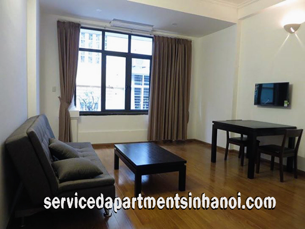 Newly Renovated One Bedroom Apartment for rent in Van Cao str, Ba Dinh