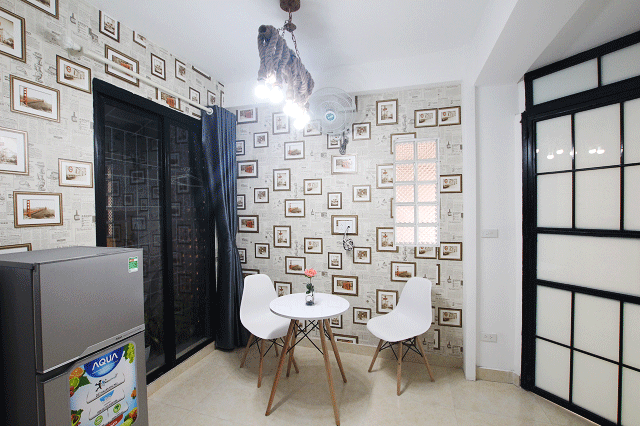 Newly Renovated One Bedroom Apartment Rental in Ngoc Khanh street, Ba Dinh