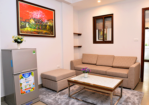 Newly Renovated One Bedroom Apartment Rental near Cau Giay street, Hanoi