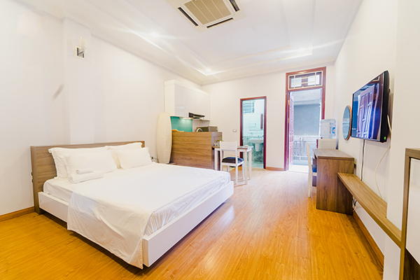 Newly Renovated Serviced Apartment Rental in Nguyen Thi Dinh str, Cau Giay