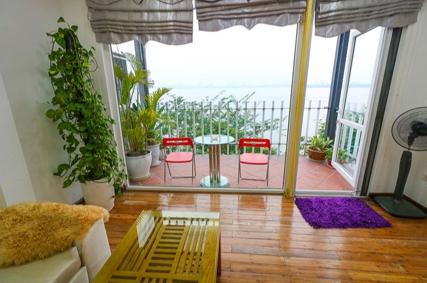 Newly renovated Stunning view 1 bedroom apartment in Yen Phu village, Tay Ho