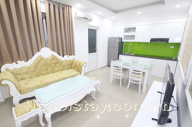 Newly Renovated Two bedroom Apartment Rental in Ton Duc Thang street, Dong Da