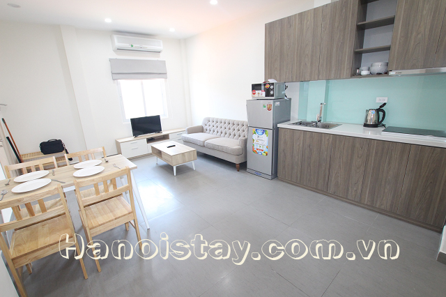Newly Renovated Two Bedroom Apartment Rental in Van Cao street, Ba Dinh