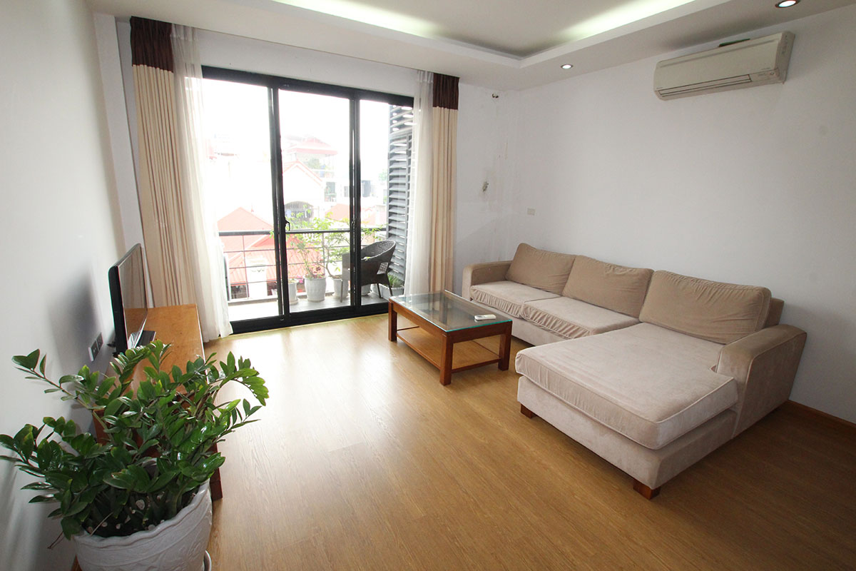 Nice & Bright One Bedroom Apartment For rent in Van cao str, Ba Dinh