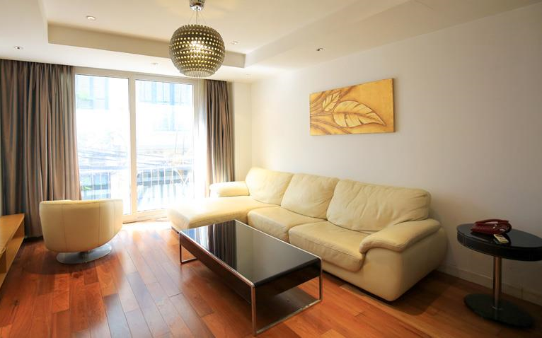 Nice decoration Serviced apartment rental in To Ngoc Van, Two beds, Bright window