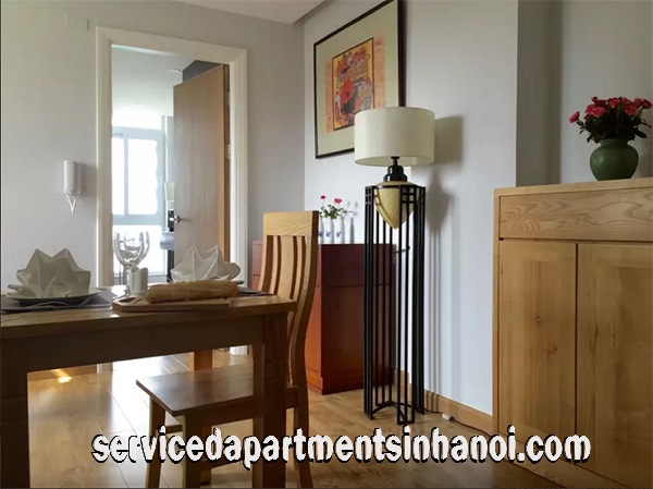 Nicely Decorated One Bedroom Apartment Rental in Giang Vo str, Ba Dinh