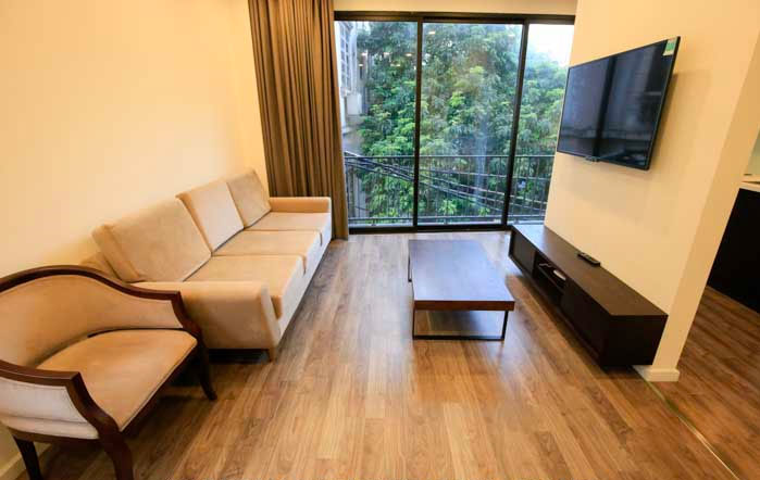 One Bedroom Apartment at High Quality Furniture Rental in Xuan Dieu street, Tay Ho