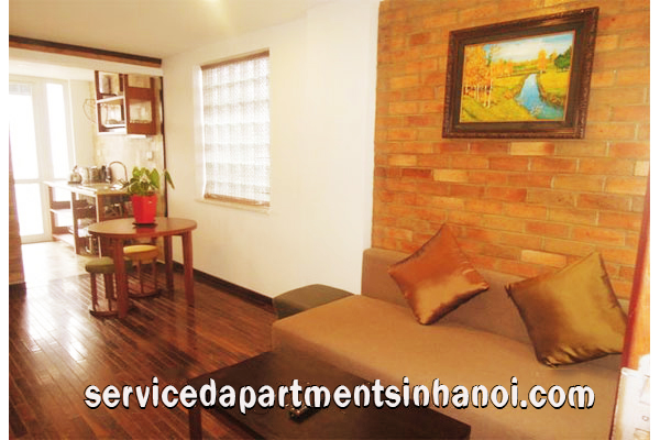 One bedroom apartment rental in Lieu giai st, Near Japanese Embassy