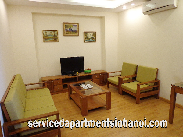 One Bedroom Serviced Apartment Rental in Doi Can str, Ba Dinh, Big Kitchen