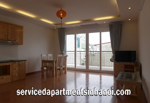 Open Floor Plan One Bed Apartment Rental in To Ngoc Van Street, Tay Ho
