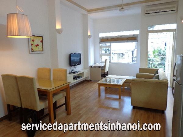 Open Space One bedroom Apartment Rental in Dao Tan str, Ba Dinh