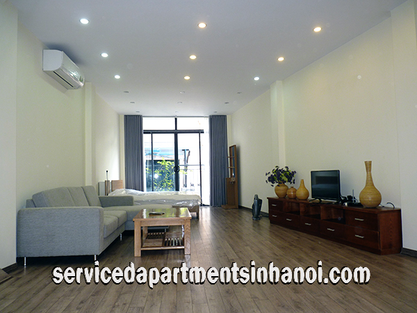 Open Space Serviced Apartment Rental in Center of Hanoi, Brand New Furniture