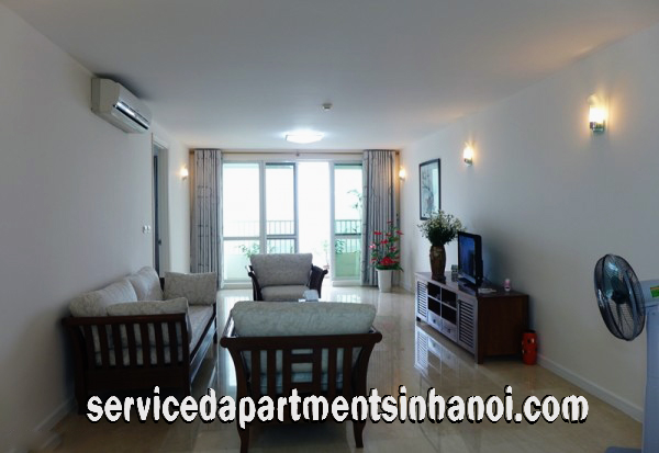 Open space Three bedroom Apartment for rent in P1 Ciputra Area, Tay Ho