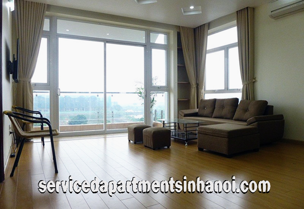 Lake View Two Bedroom Apartment near Water Park Tay Ho for rent, Reasonable Price