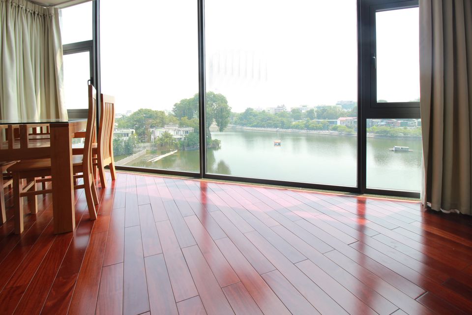 Panorama Lake view, Super Bright & Modern Apartment with  in Yen Phu, Tay Ho
