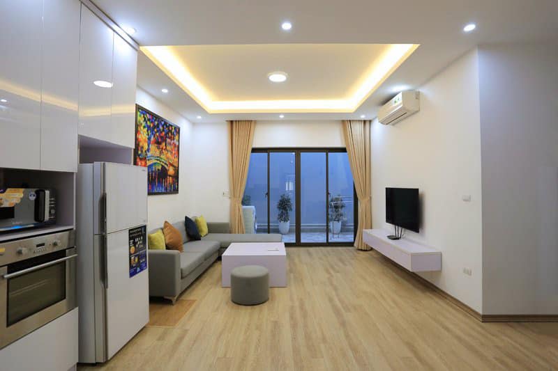 *Privacy, Extended & favourable price 2 BR Apartment Rental in Au Co str, Tay Ho*