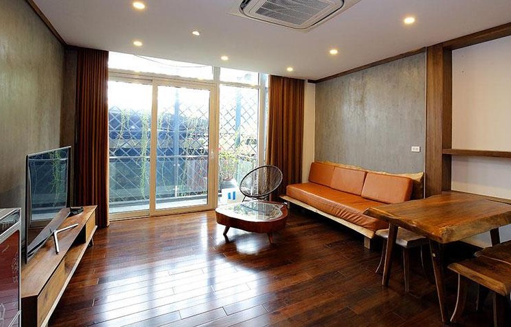 Quality and Special Colour One Bedroom Apartments Rental in To Ngoc Van, Tay Ho
