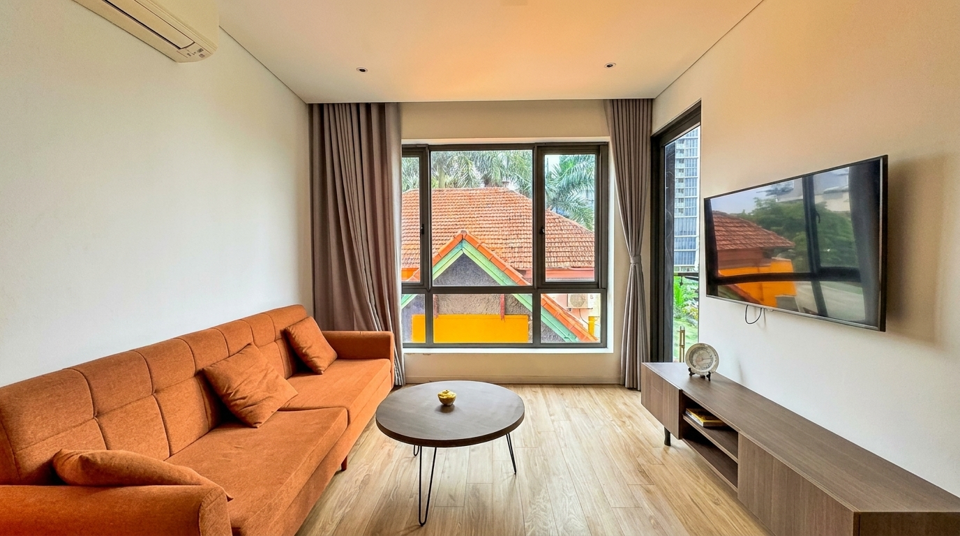 Refreshing & Tranquil Apartment Rental in Center of Tay Ho District, Hanoi