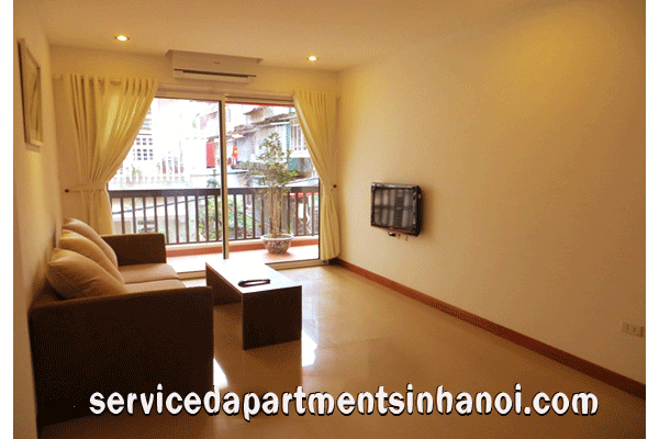 Rental one bedroom apartment near Giai Phong street, Full services