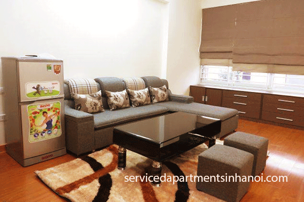 Rental one bedroom apartment near Hoang Quoc Viet st, Cau Giay