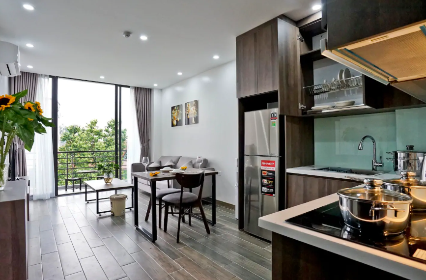 *Reserve Now for this Beautiful Serviced Apartment for rent in To Ngoc Van, Tay Ho, Available Balcony*