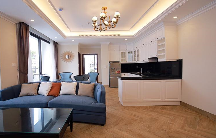 *See, Hear West Lake from This Magnificent 2 Bedroom Apartment Rental in Yen Phu, Tay Ho*