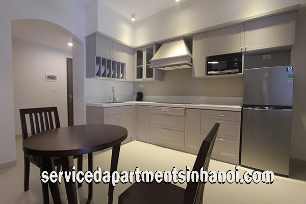 Serviced Apartment for rent in Quang An street, Tay Ho
