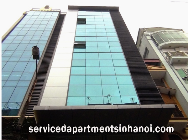 Serviced apartment near Lieu Giai Street rental, Big building, Professional Services