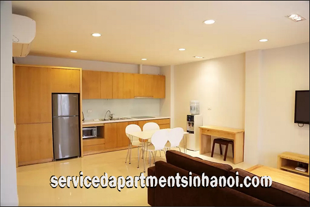 Shiny One bedroom Serviced Apartment Rental in Dang Thai Mai street, Tay Ho