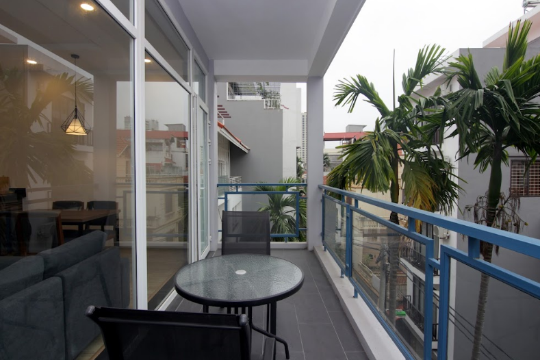 Spacious & Balcony 02 BR Apartment Rental in Dang Thai Mai str, Tay Ho