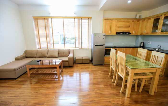 Spacious & Bright One Bedroom Apartment Rental in Xuan Dieu str, Tay Ho