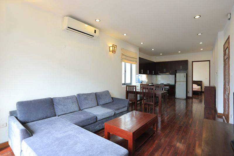 Spacious Modern 1 BR Apartment On Dang Thai Mai In Tay Ho, Private Yard