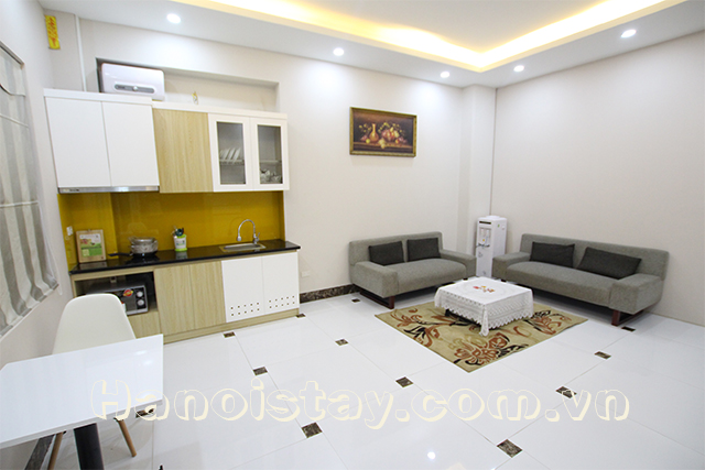 Spacious One bedroom Apartment Rental in Doi Can street, Ba dinh