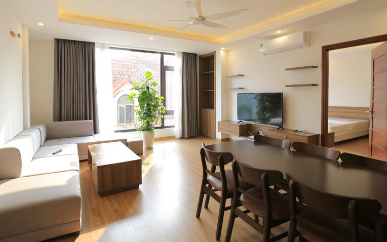 *Spacious Premier Two Bedroom Apartment Rental in Xuan Dieu Street, Tay Ho*