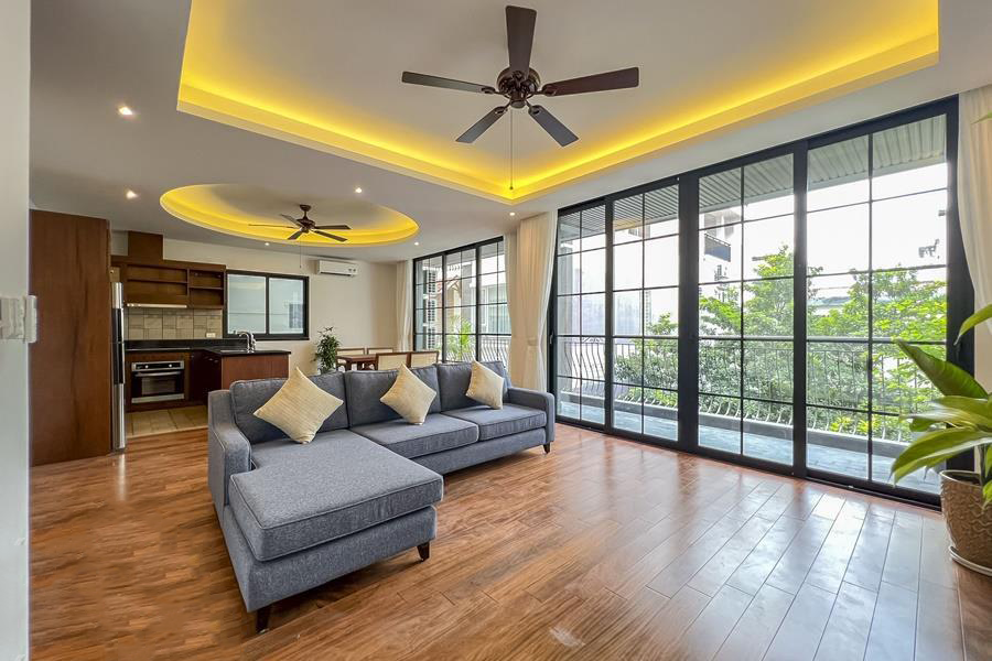 Spacious professionally decorated 02 BR Apartment Rental in Tay Ho