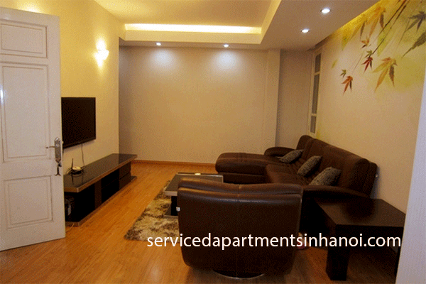 Spacious three bedroom apartment rental in Van Cao, reasonable price