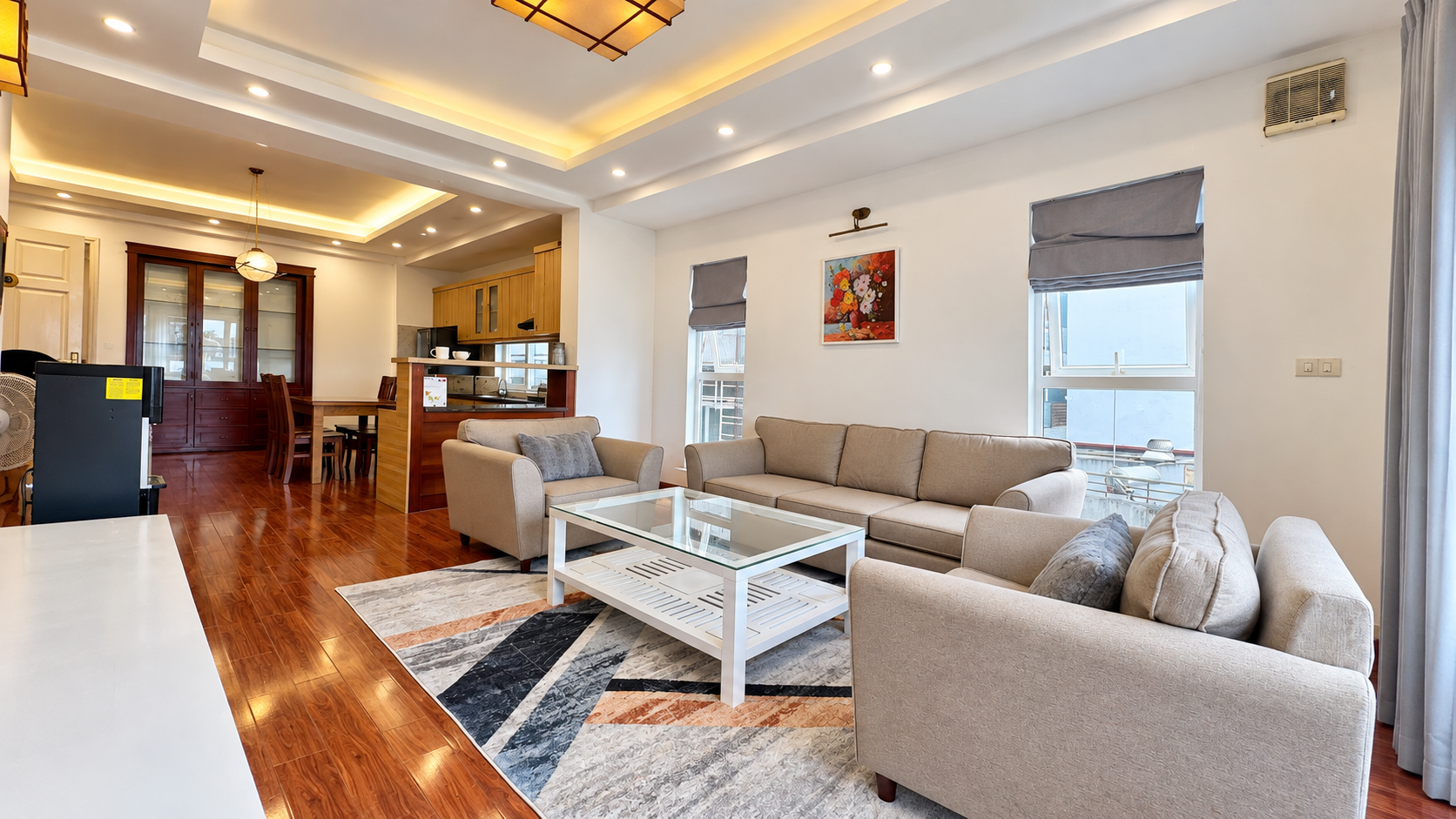 Spacious Two Bedroom Apartment Rental in Trinh Cong Son str, Tay Ho