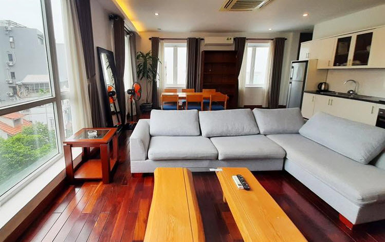 Spacious Two Bedroom Apartment Rental in Xuan Dieu str, Tay Ho