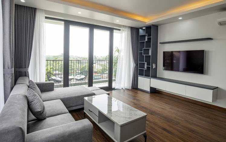 Stunning Contemporary 02 BR Apartment Rental near To Ngoc Van str, Tay ho