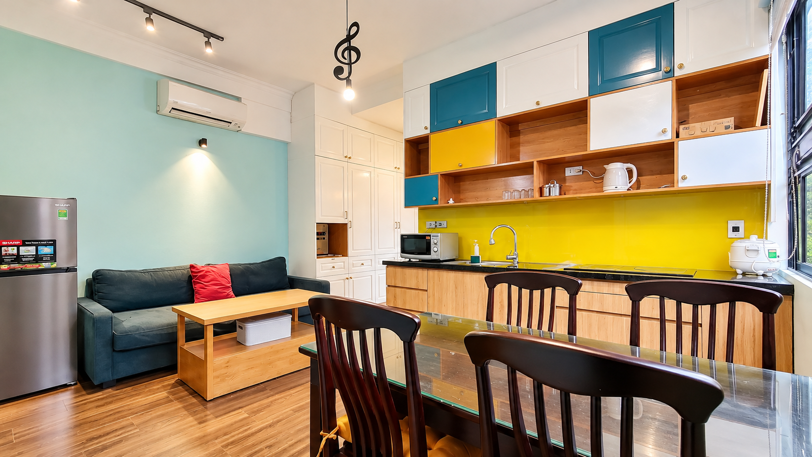 STYLISH ONE BEDROOM APARTMENT FOR RENT IN NGOC HA AREA, BA DINH