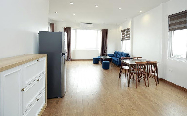 Super Bright and Spacious Apartment Rental in Tu Hoa street, Tay Ho with Reasonable Price