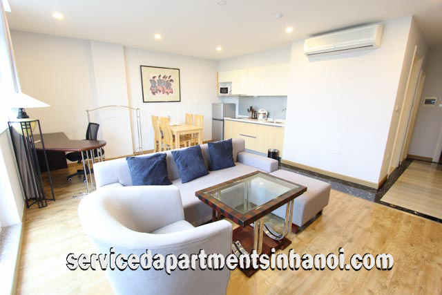 Super Nice One Bedroom Apartment for rent in Giang Vo street, Ba Dinh