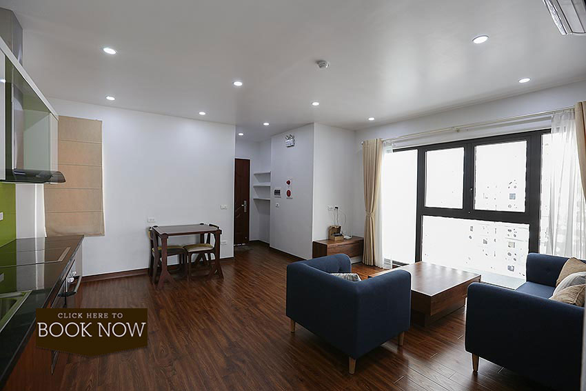 Top Floor One BR Apartment Rental Close to To Ngoc Van str, Tay Ho