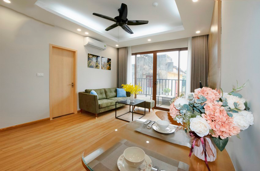 Tranquil & Modern 1 BR Apartment Rental in Doi can str, Ba Dinh