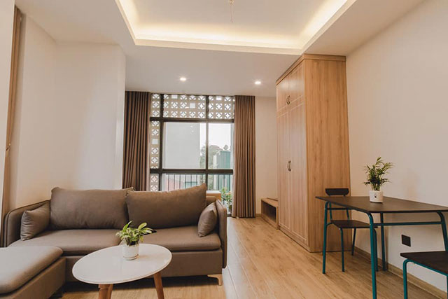Tranquil One Bedroom Apartment Rental in Hoan Kiem Area, Nice Services