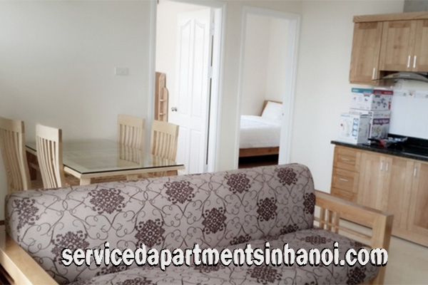 Two bedroom apartment for rent near Deawoo hotel, Thu Le park and Ngoc Khanh lake