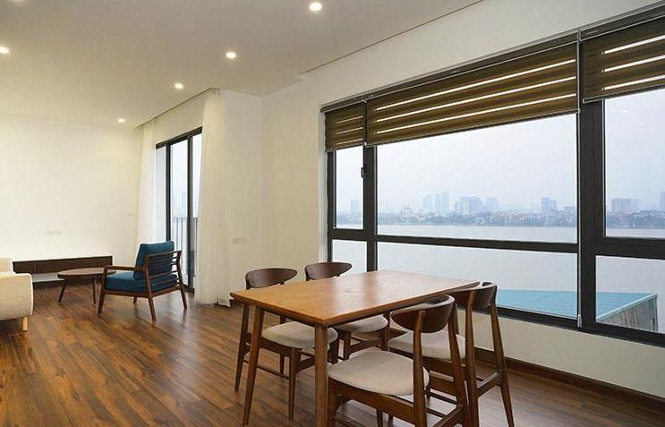 Two bedroom apartment rental face to West lake in Tay Ho