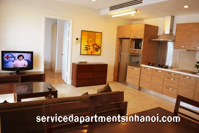 Two bedroom apartment Rental in Tower E, Golden West Lake Hanoi.