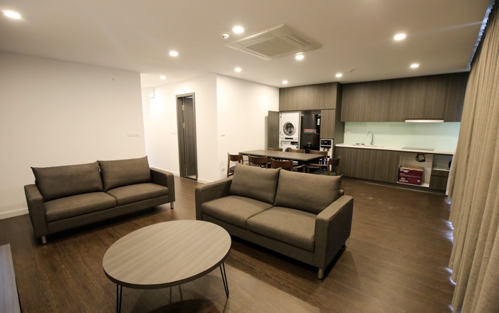 Pleasure-loving & Well furnished 2 Bedroom Apartment Rental in To Ngoc Van str, Tay Ho