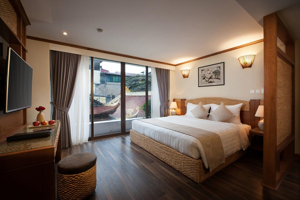 Unique Design and Modern Two Bedroom Apartment Rental in Tu Hoa street, Tay Ho, Hanoi
